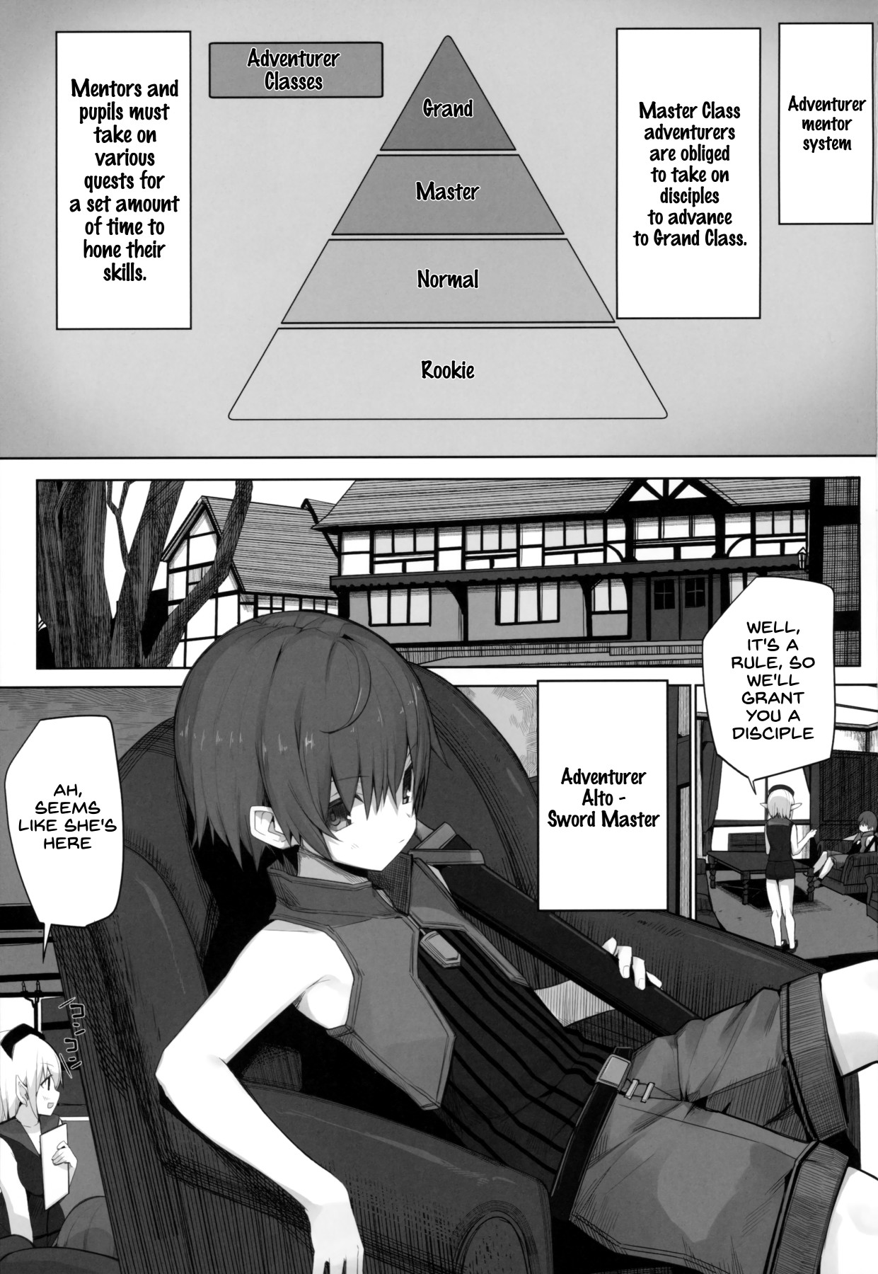 Hentai Manga Comic-Naughty Older Sister For a Cheeky Shota!-Read-2